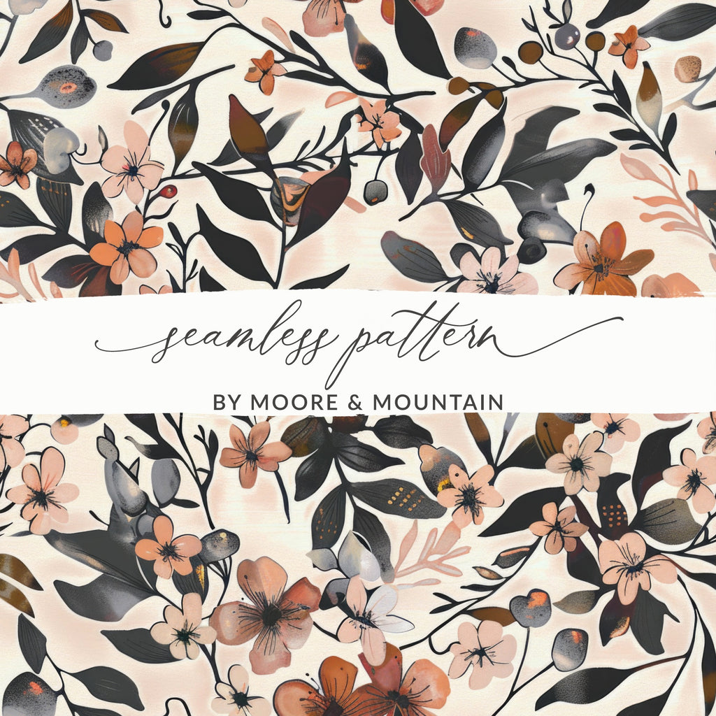 Seamless Floral Pattern by Moore & Mountain Product