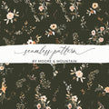 Seamless Floral Pattern by Moore and Mountain for crafting