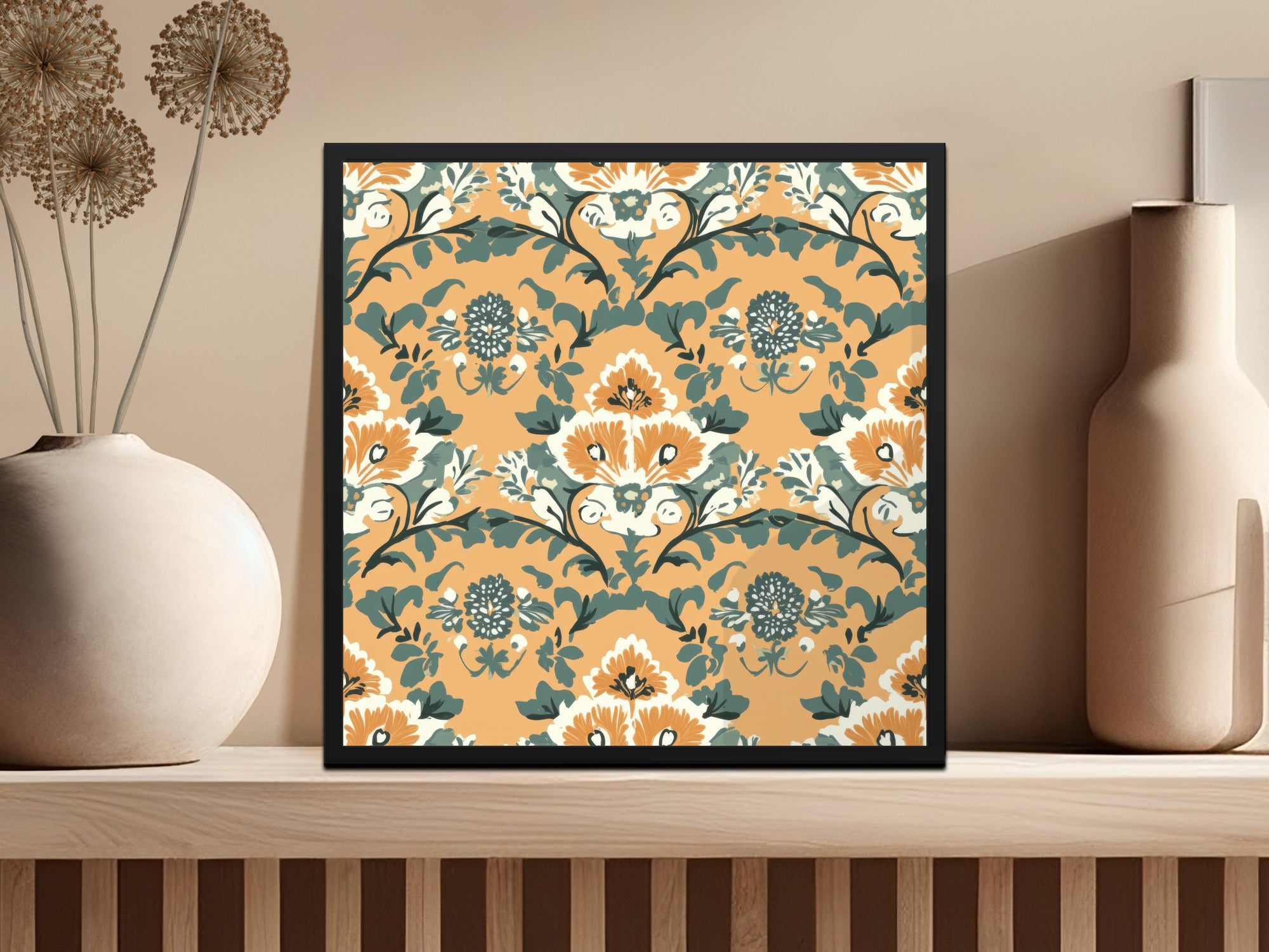 Decorative Floral Chintz Seamless Pattern for Interiors - Moore and Mountain