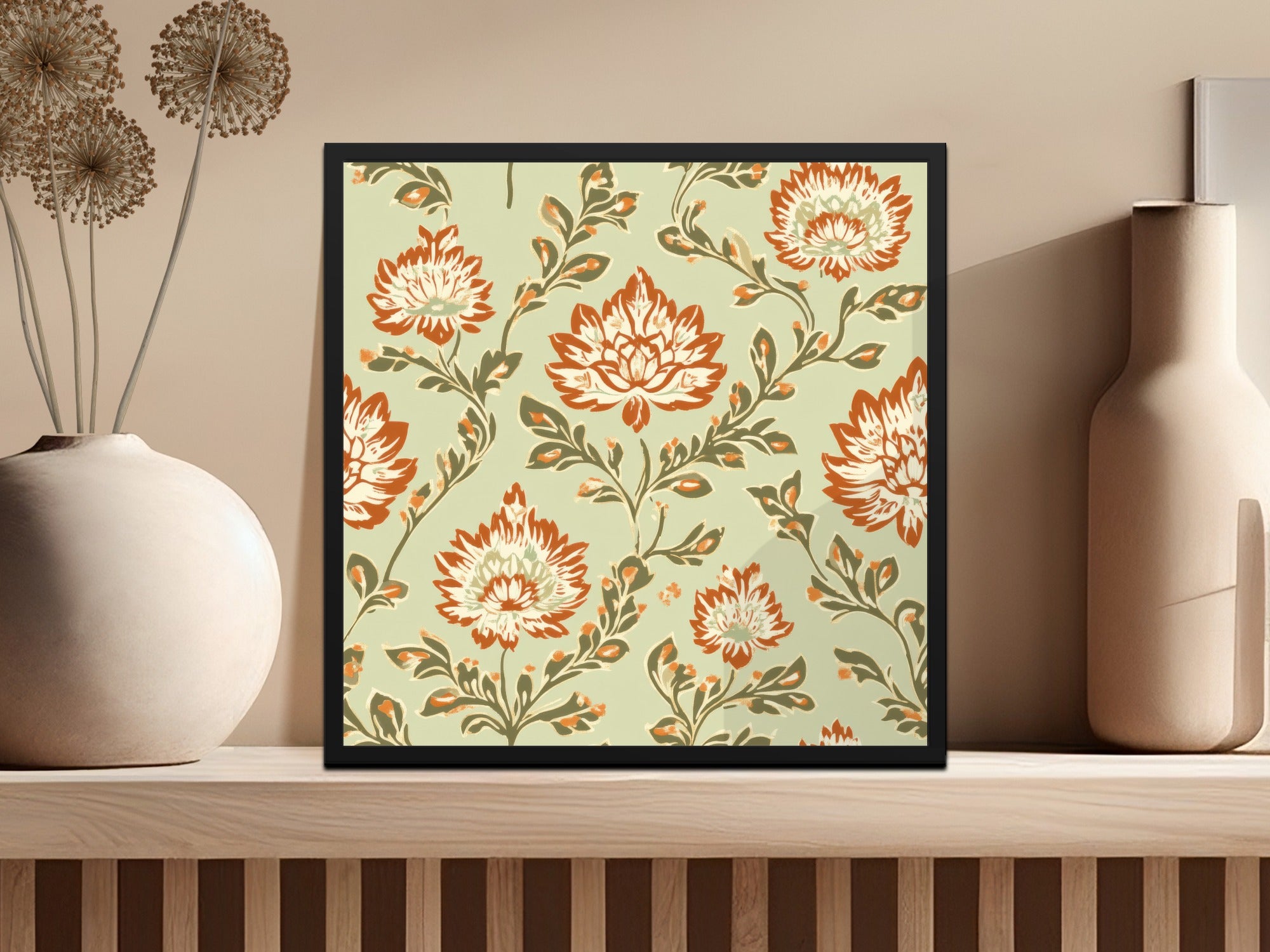 Delicate Floral Arrangement on Pastel Seamless Pattern Digital Chintz - Moore and Mountain