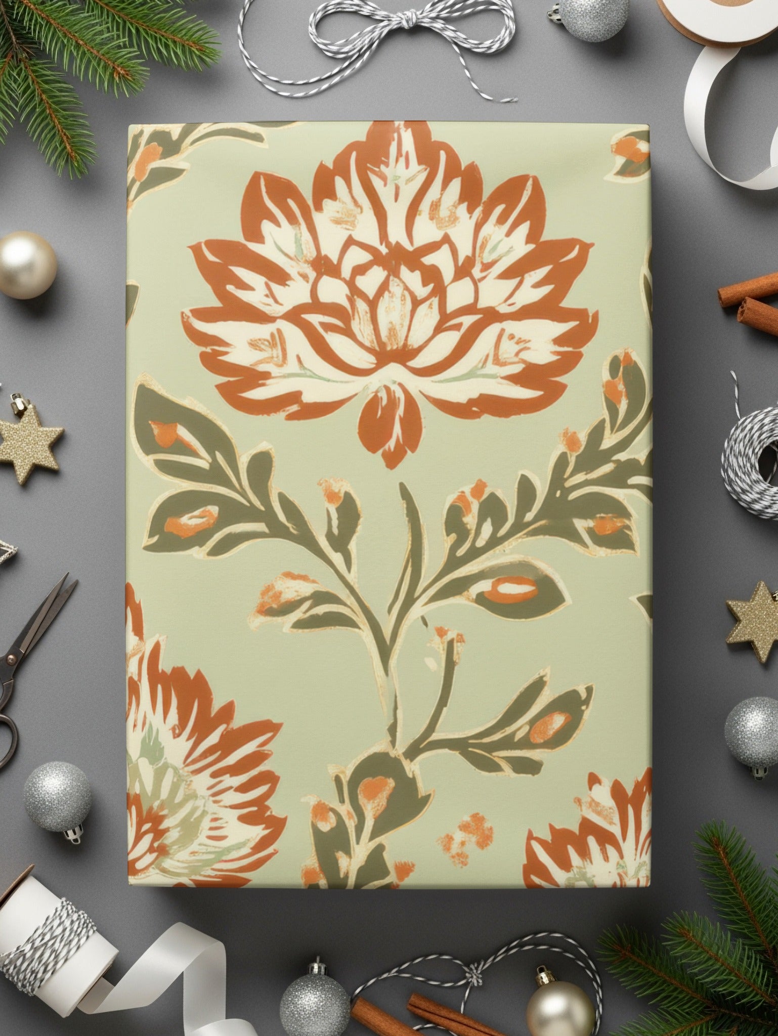 Delicate Floral Arrangement on Pastel Seamless Pattern Digital Chintz - Moore and Mountain