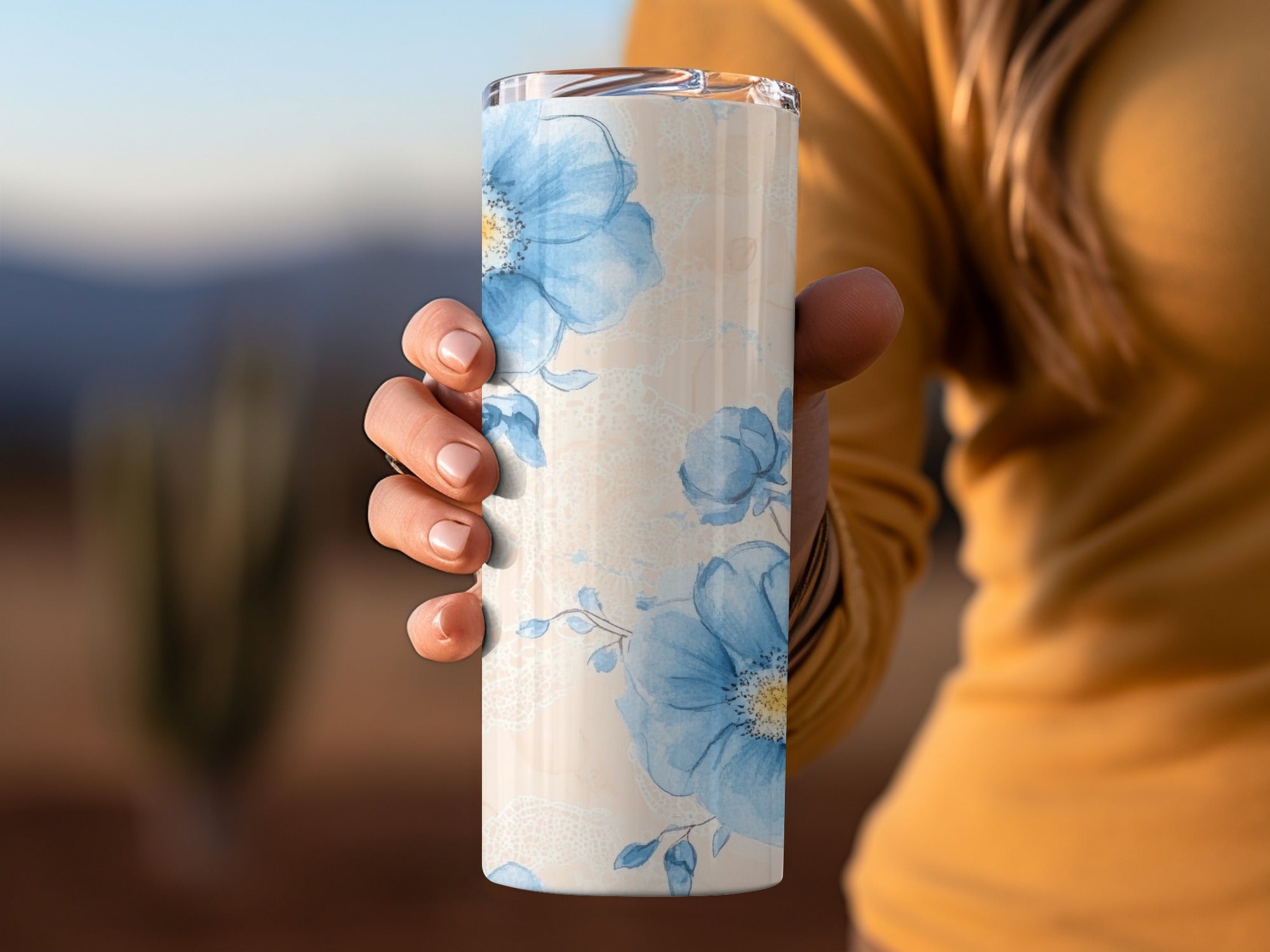 Delicate Floral Watercolor Seamless Grandmillennial Digital - Moore and Mountain