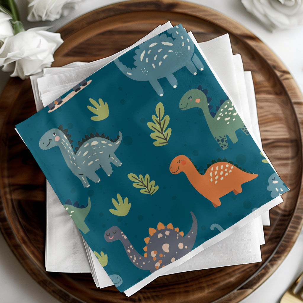 Dinosaur Seamless Pattern Digital Download, Cute Dino Background, Kids Fabric Design, Scrapbooking Paper, Nursery Decor Print - Moore and Mountain