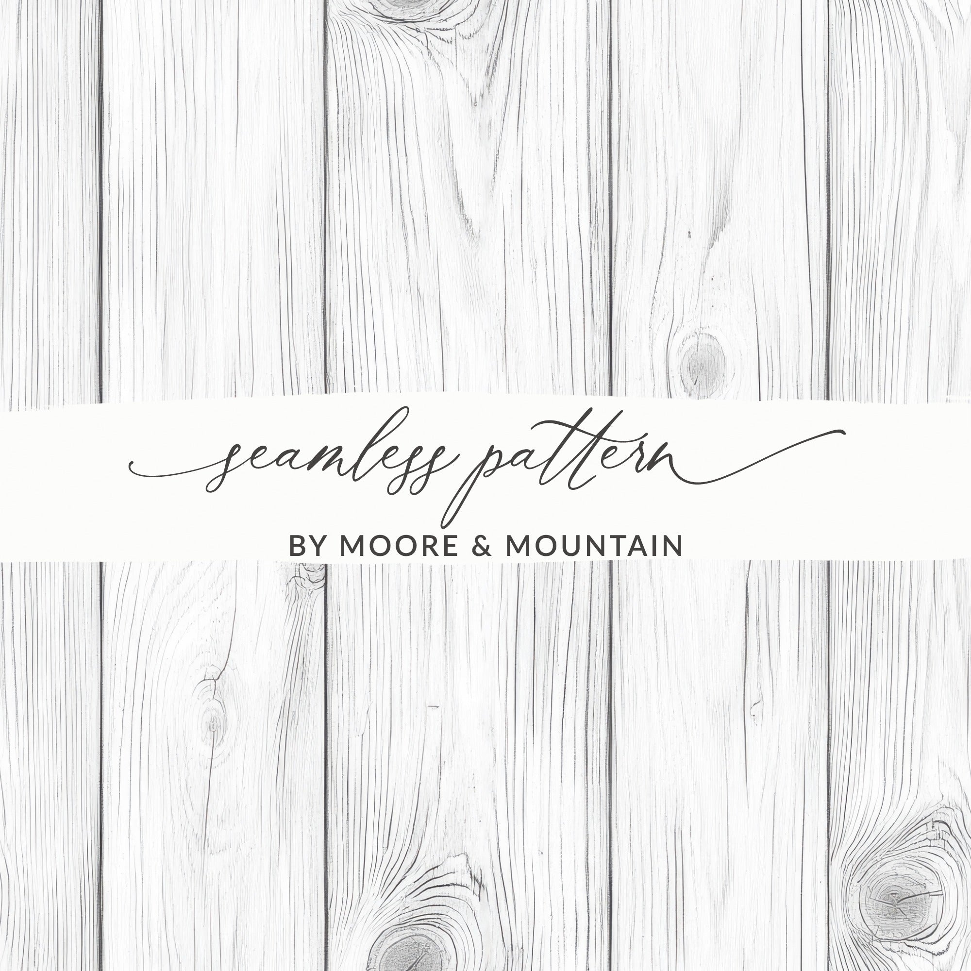 Seamless Pattern By Moore & Mountain Wood Design