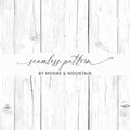 Seamless Pattern Wood Grain Design by Moore & Mountain