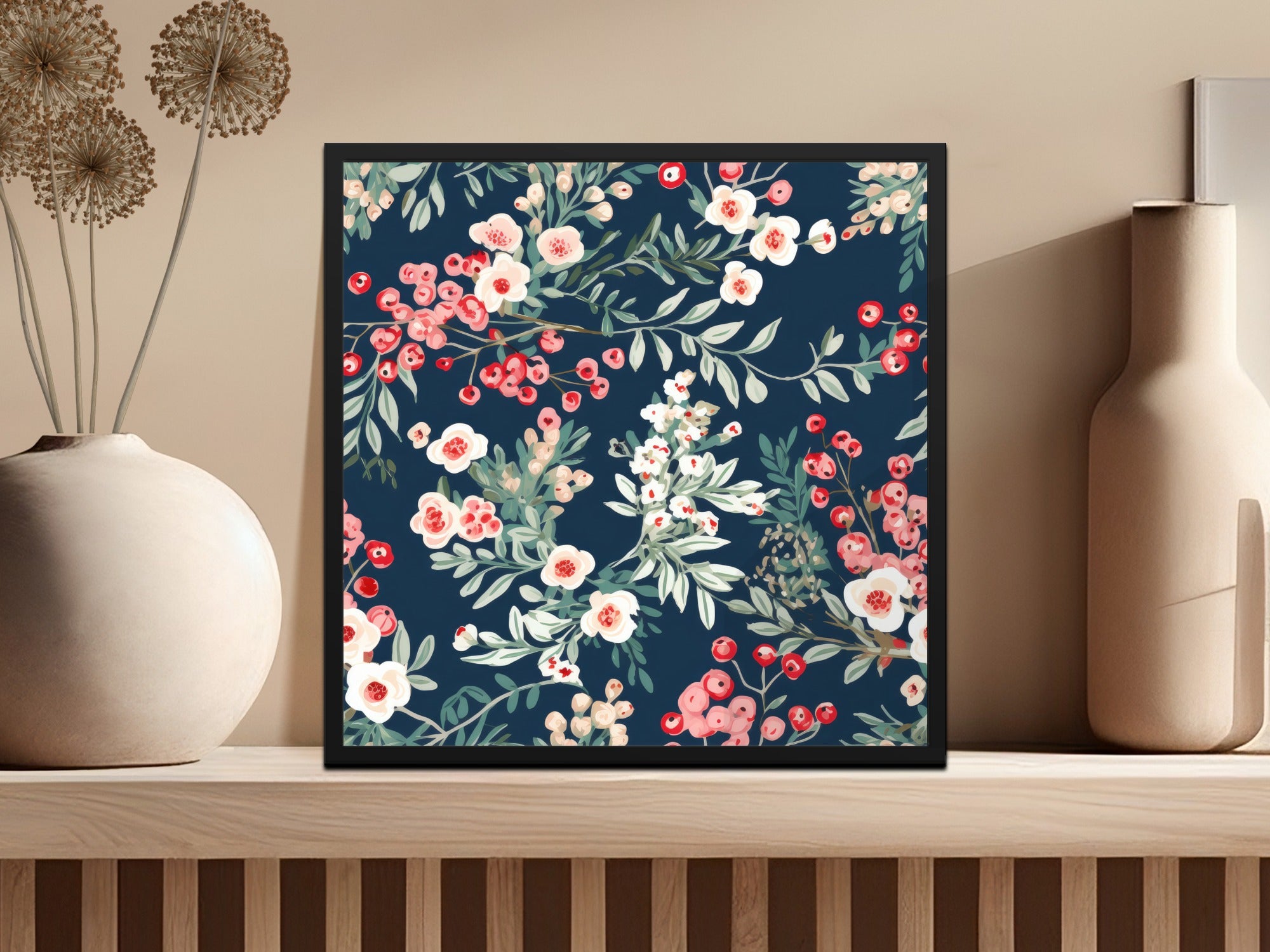 Floral Botanical Wall Art for Home Decoration Product