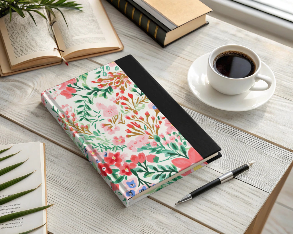 Beautifully Designed Colorful Floral Pattern Notebook