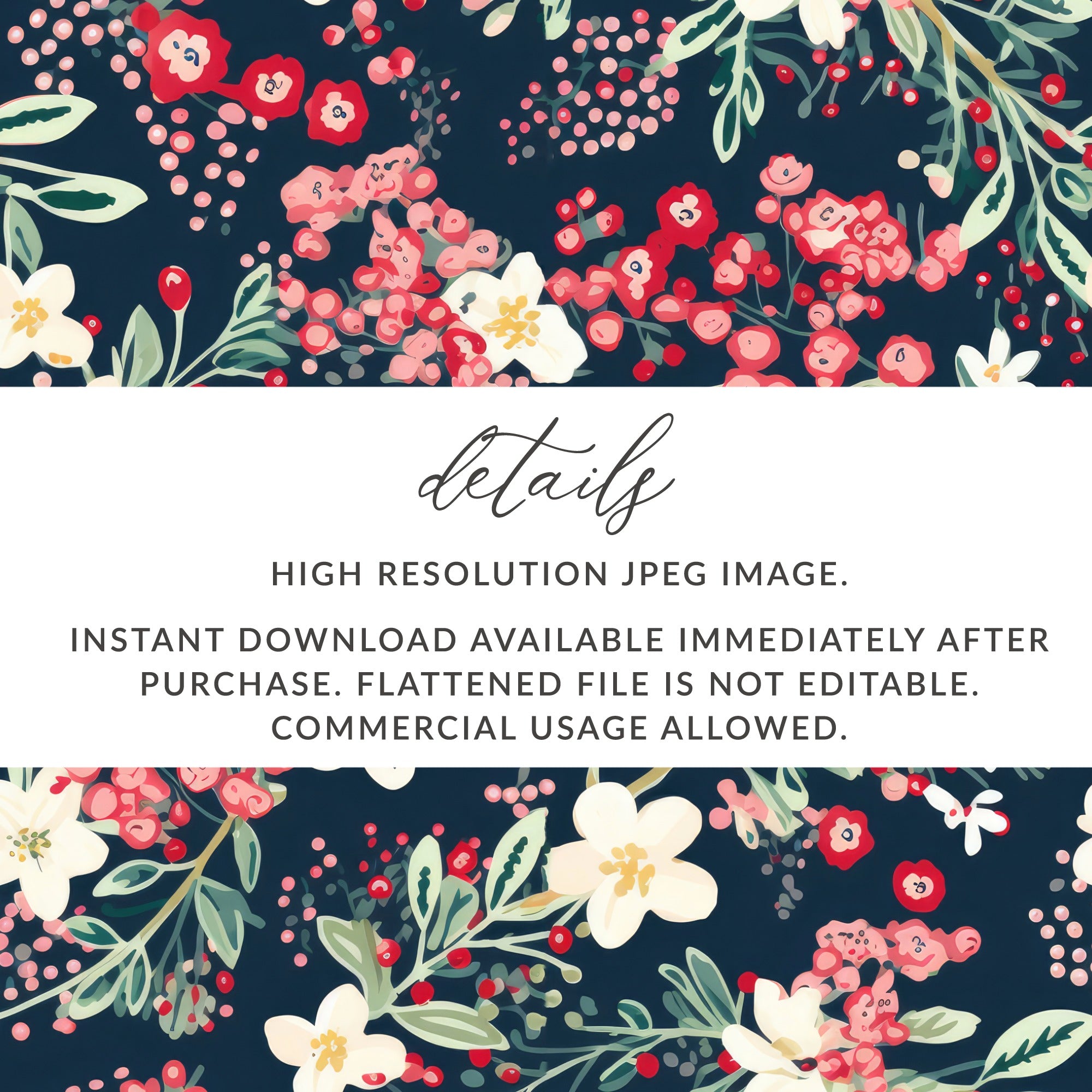 High Resolution JPEG Image Instant Download Product