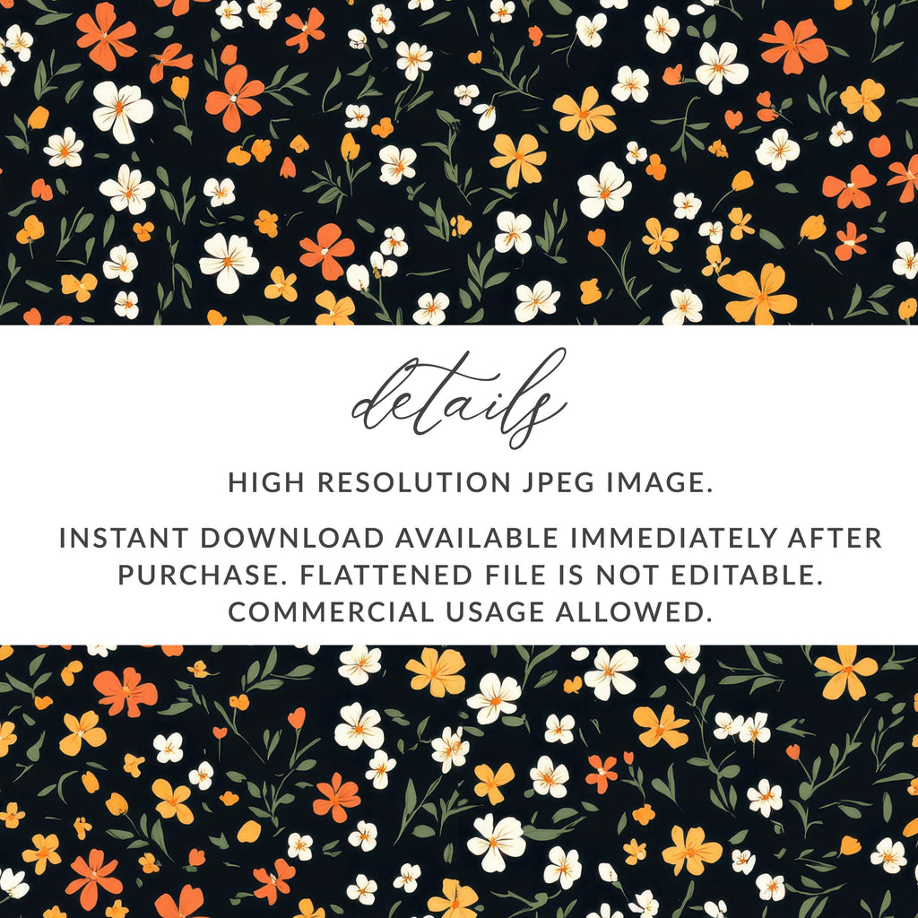 Vibrant Floral Pattern High Resolution JPEG Image