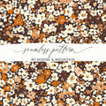Moore & Mountain Floral Seamless Pattern Design