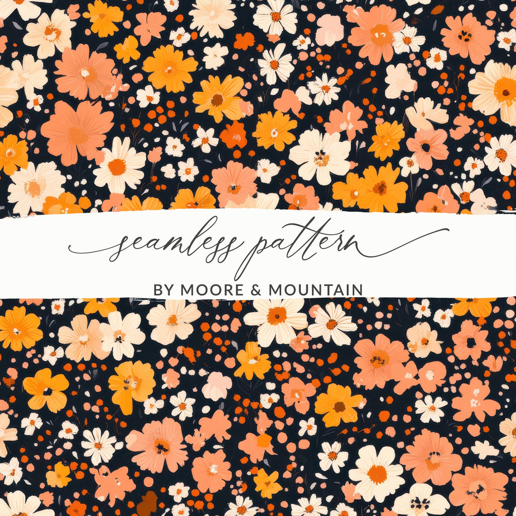 Seamless Floral Pattern by Moore & Mountain product