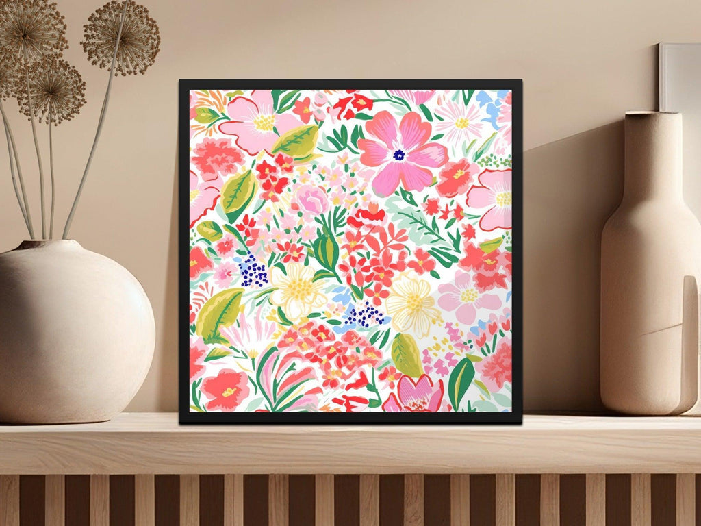 Ditsy Floral T-Shirt, Digital Art, Flower Pattern, Floral Clipart, Botanical Print, Fabric Design, Colorful Flower DesignFloral Seamless Pattern Digital Paper, Pink Flower Design, Spring Flower Backgrounds, Digital Print, Fabric Design, Digital Download - Moore and Mountain