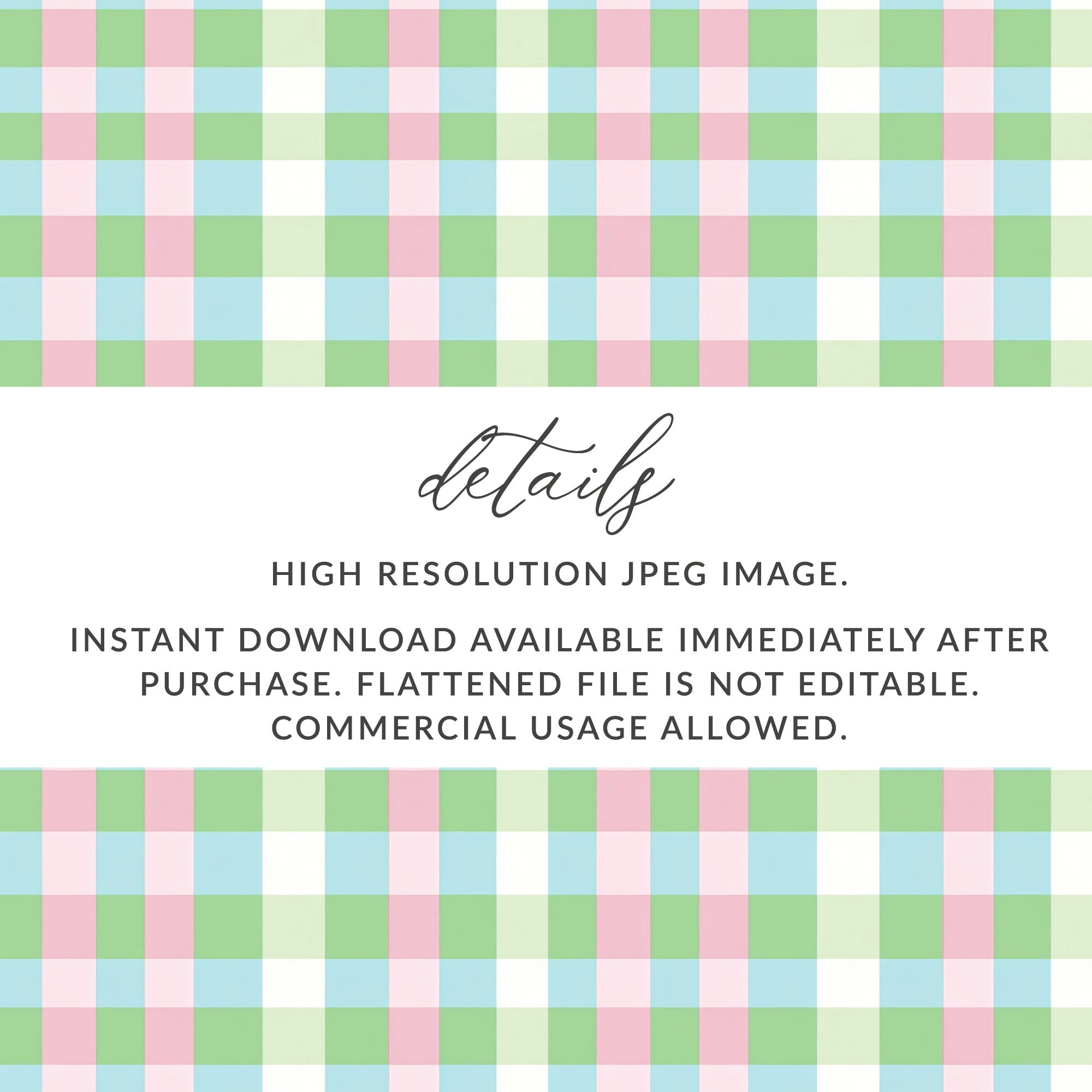 High Resolution Pastel Checkered Pattern Printable Design