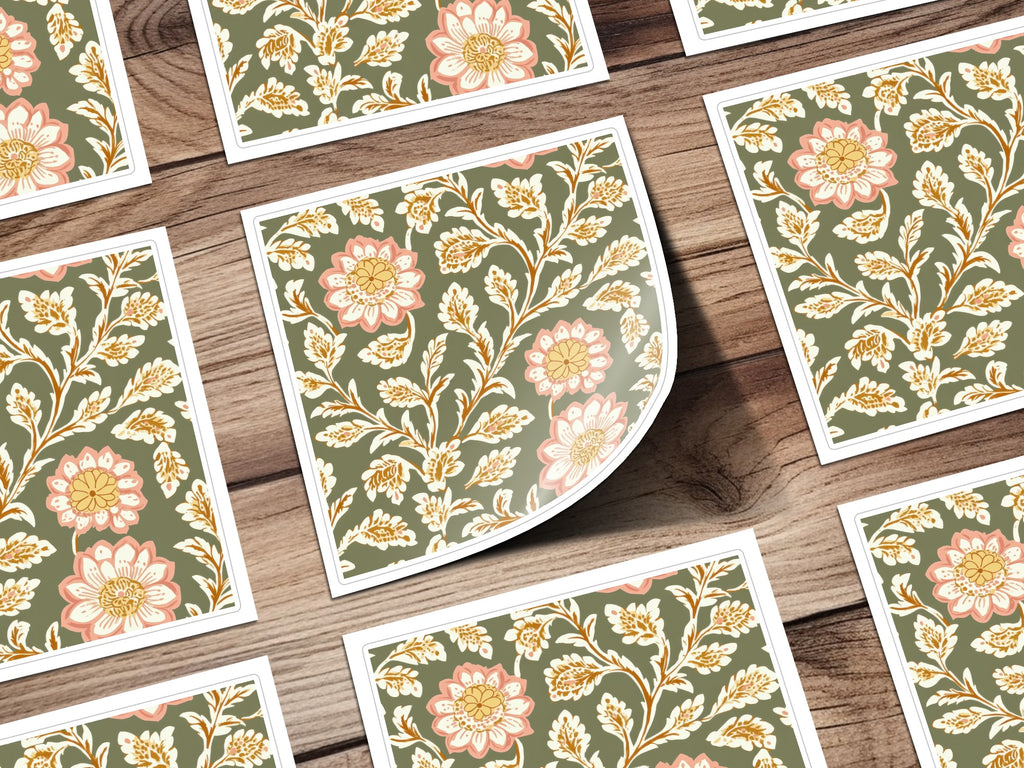 Elegant Chintz Floral Seamless Pattern Design for Interiors - Moore and Mountain