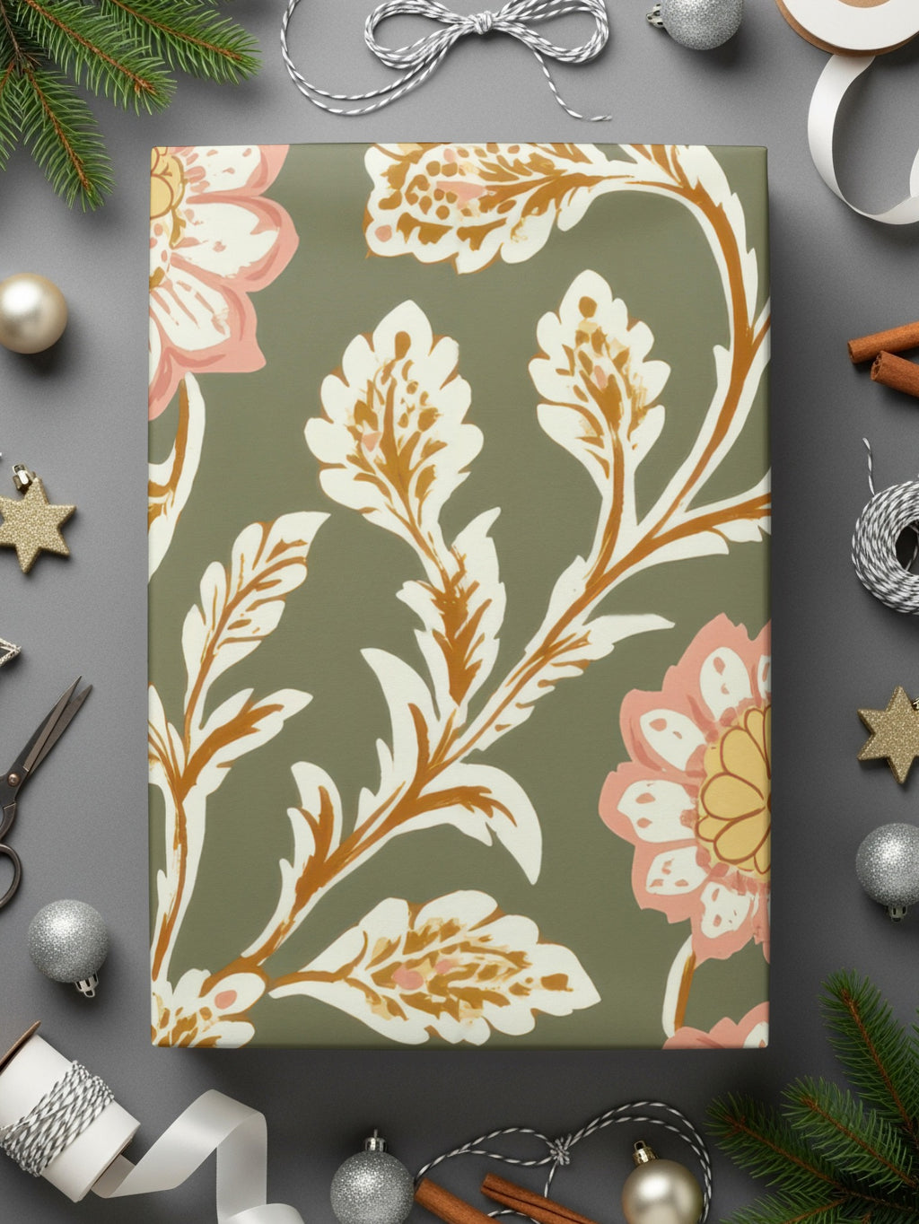 Elegant Chintz Floral Seamless Pattern Design for Interiors - Moore and Mountain
