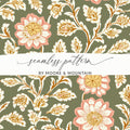Elegant Chintz Floral Seamless Pattern Design for Interiors - Moore and Mountain