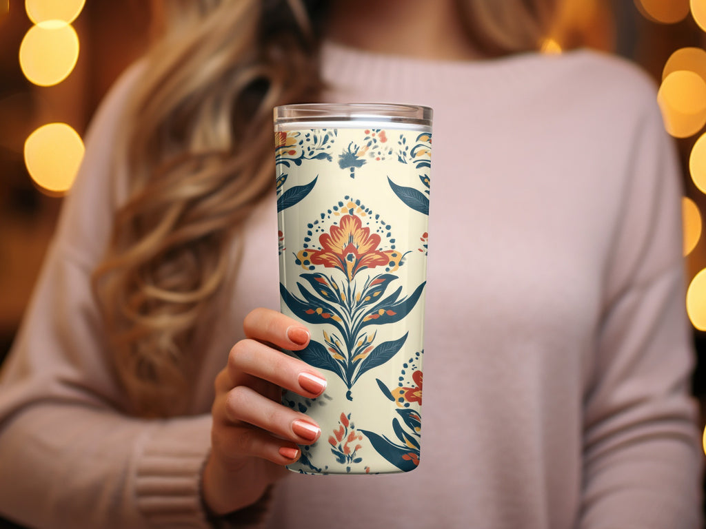 Elegant Floral Arrangement for a Seamless Indian Pattern - Moore and Mountain