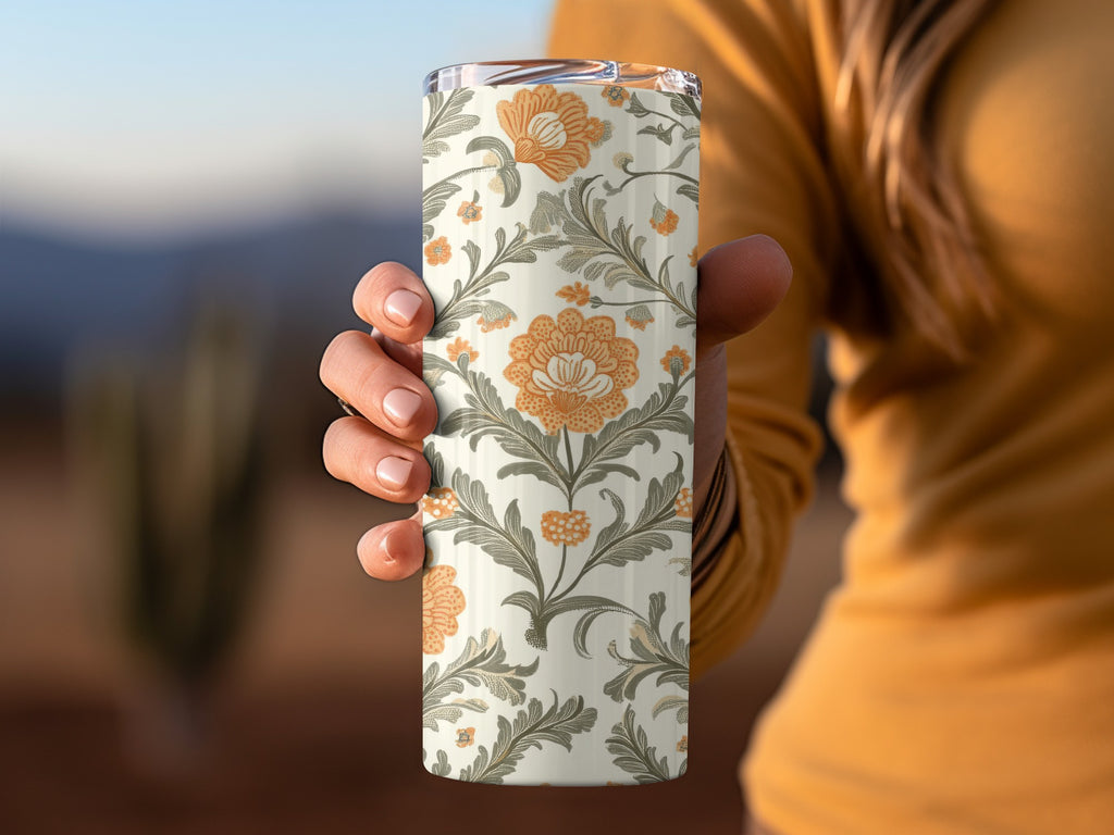 Elegant Floral Vines Seamless Pattern for Creative Projects - Moore and Mountain