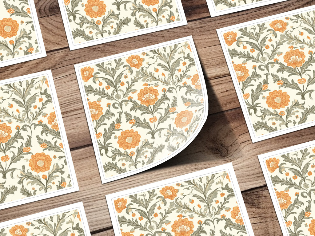 Elegant Floral Vines Seamless Pattern for Creative Projects - Moore and Mountain