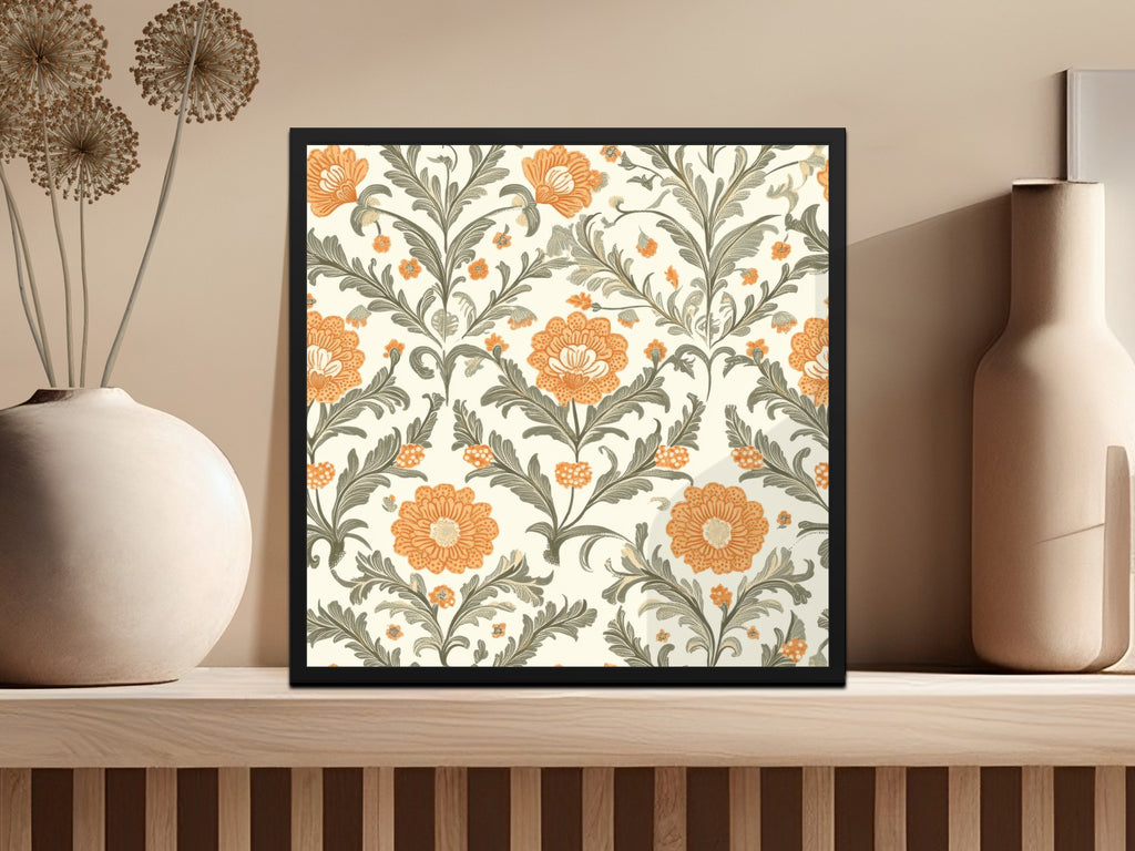 Elegant Floral Vines Seamless Pattern for Creative Projects - Moore and Mountain