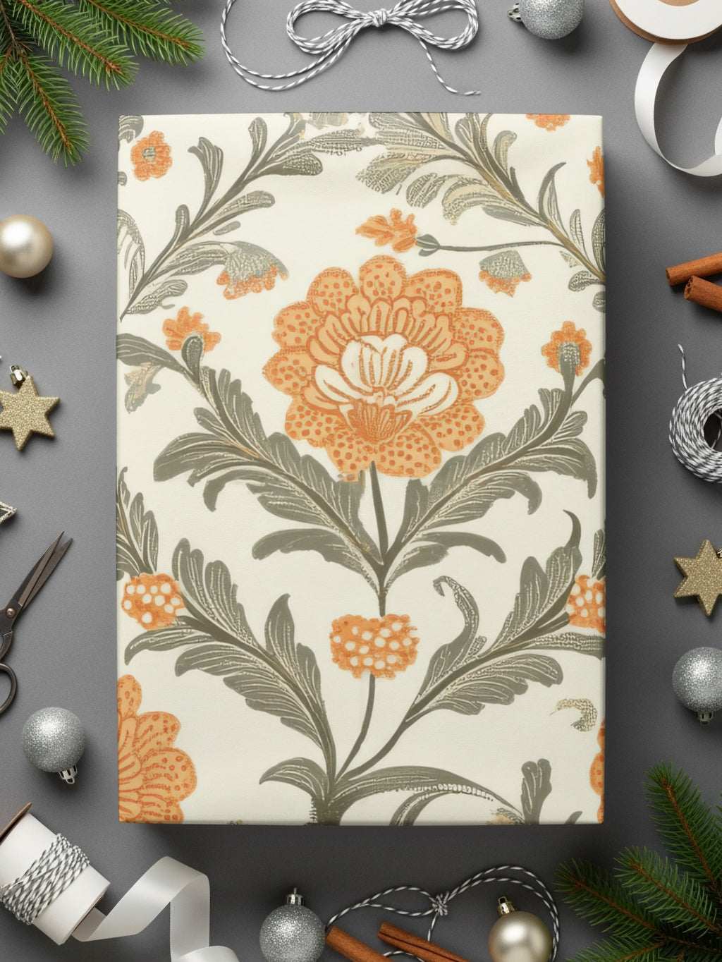 Elegant Floral Vines Seamless Pattern for Creative Projects - Moore and Mountain