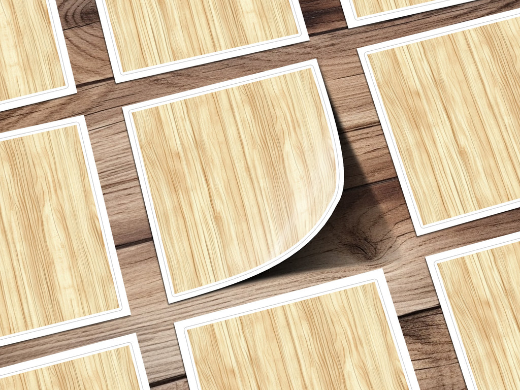 Unique Wooden Grain Pattern Wall Art Décor
