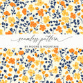 Seamless Floral Pattern by Moore & Mountain Design