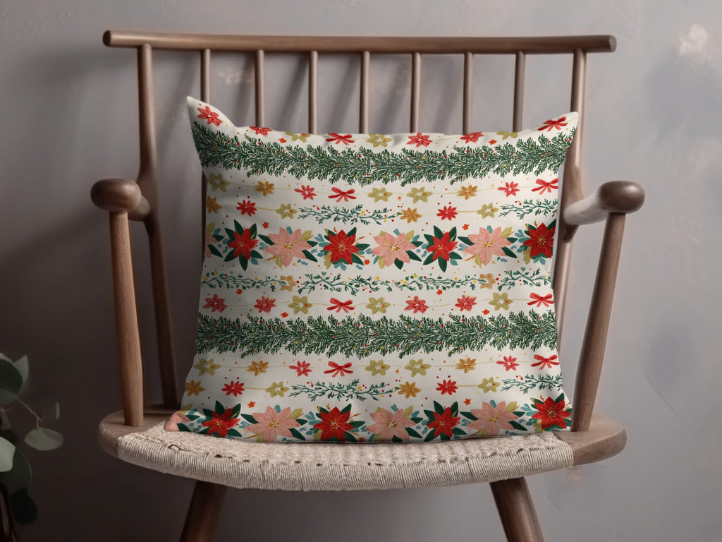 Festive Floral Christmas Theme Design Celebration Time Digital - Moore and Mountain