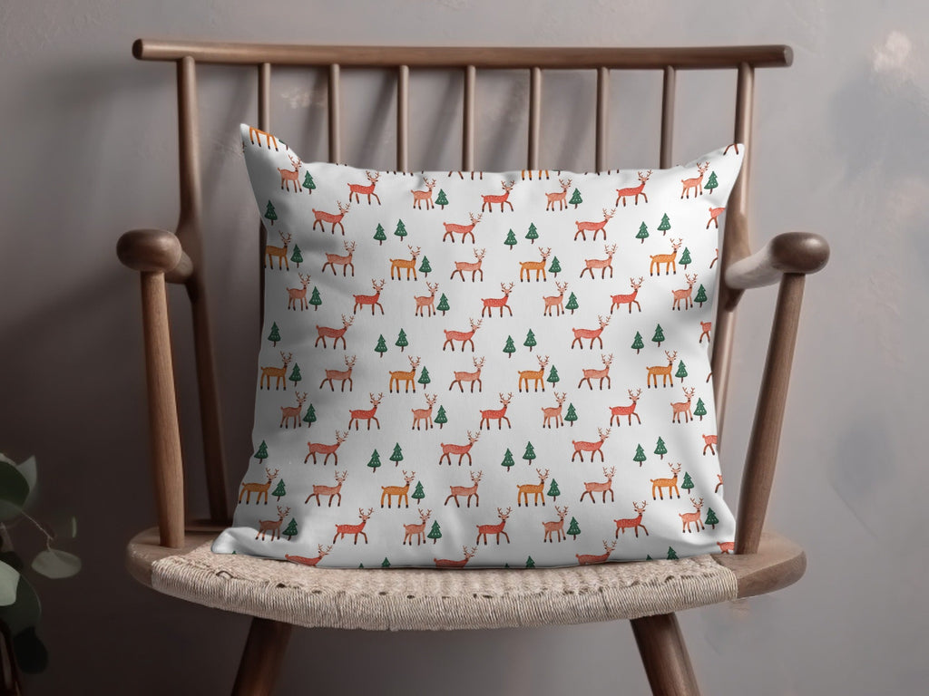 Festive Reindeer Forest Pattern Design Inspiration Digital - Moore and Mountain