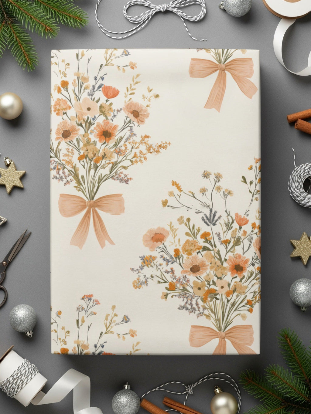 Floral Bouquet Seamless Pattern Digital, Flower Pattern, Repeat Pattern, Floral Design, Pastel Pattern, Seamless Digital Paper, Printable - Moore and Mountain
