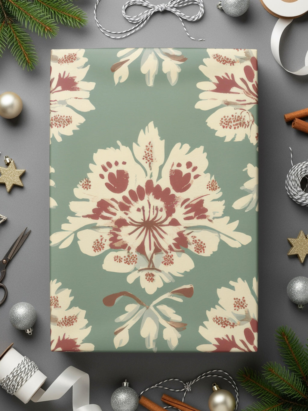 Floral Chintz Inspired Seamless Pattern Pretty Artful Design - Moore and Mountain