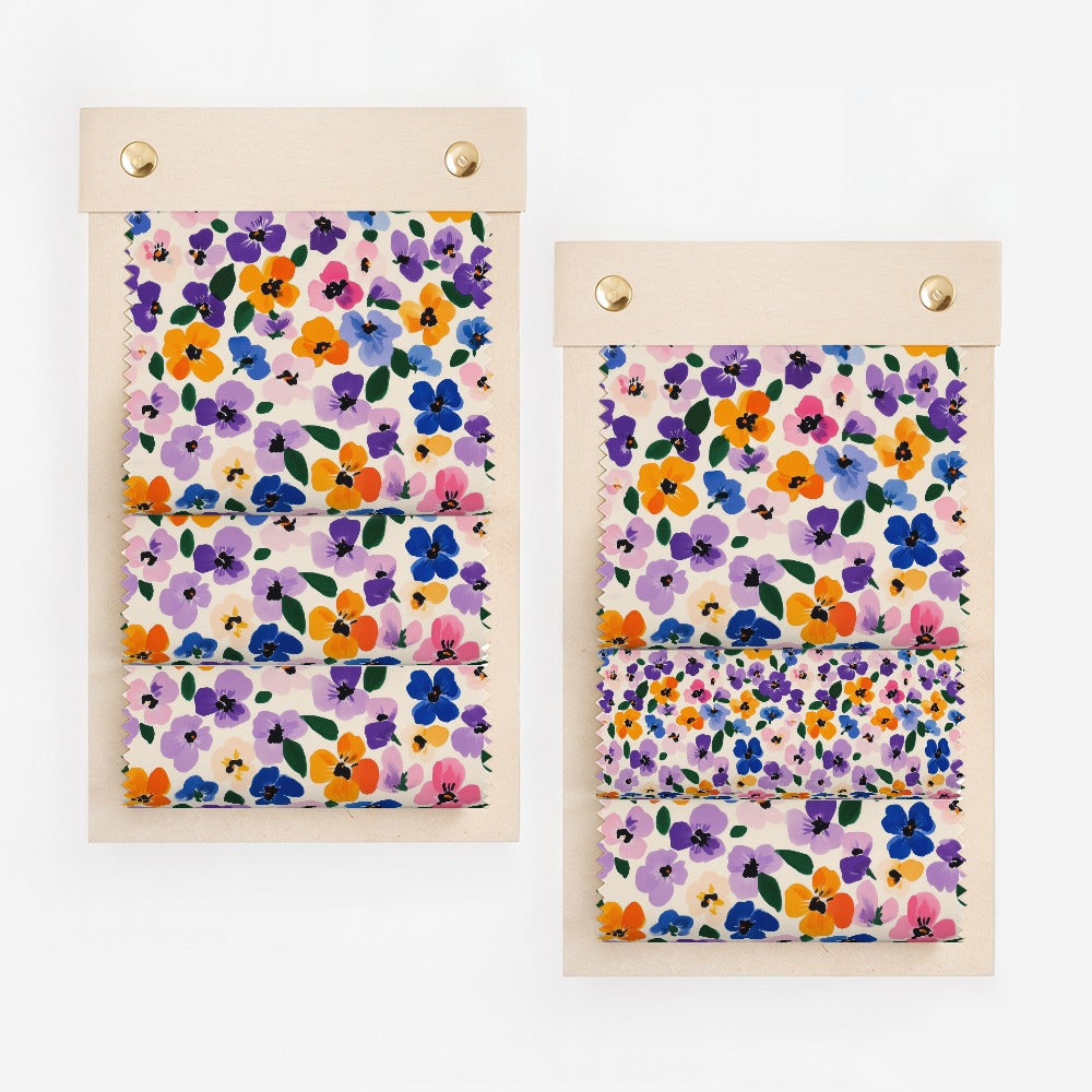 Vibrant Floral Design with Multicolor Flower Patterns