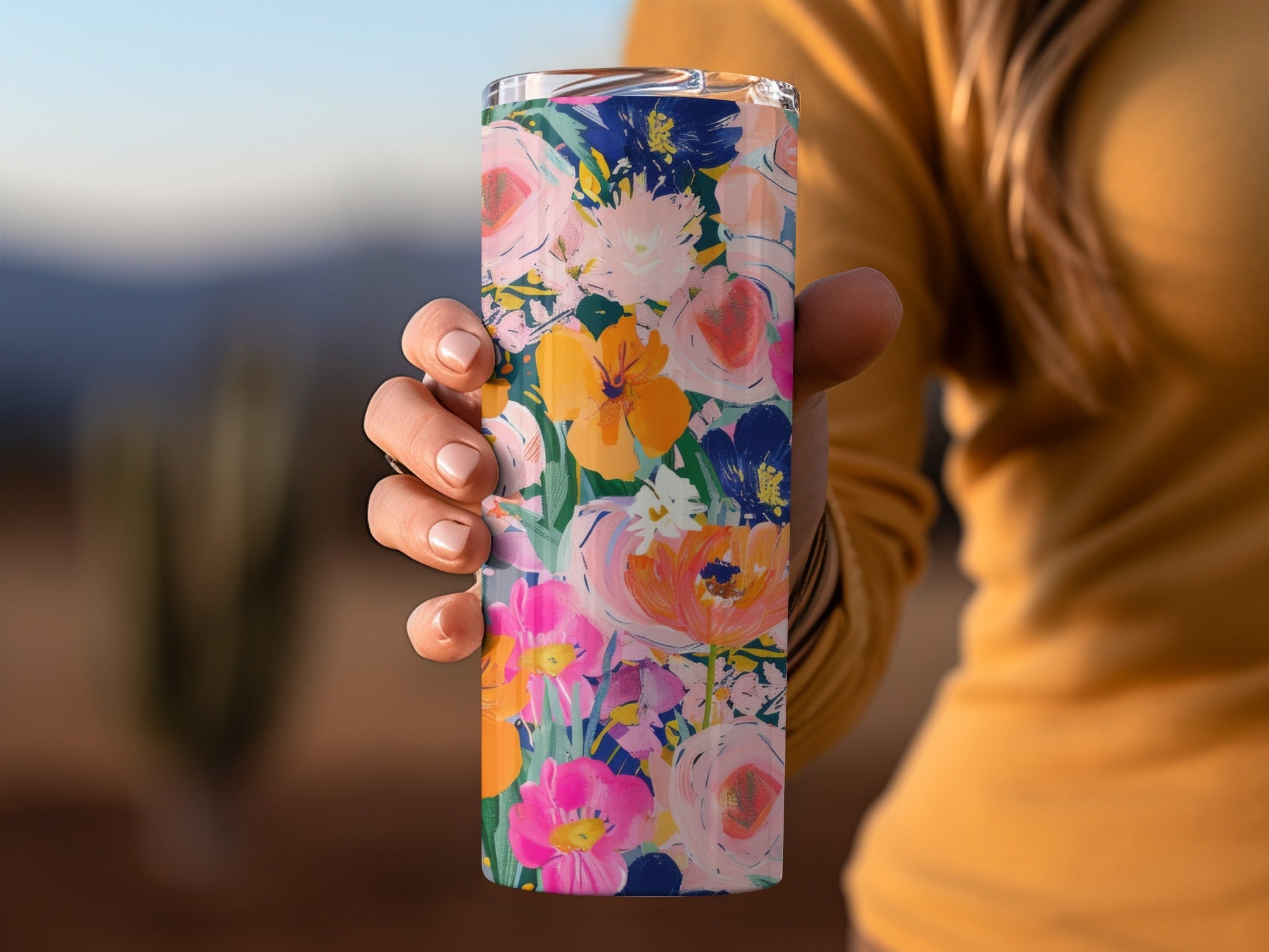 Floral Digital Paper, Seamless Flower Pattern, Colorful Print, Commercial Use, Scrapbooking, 12x12 JPEG, Digital Download - Moore and Mountain
