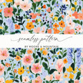 Vibrant Floral Seamless Pattern Design by Moore & Mountain