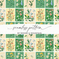 Floral Patchwork Background Grid of Flowers, Colorful Floral Pattern Squares Seamless Design Surface - Moore and Mountain