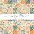 Floral Patchwork Digital Paper, Small Flower Pattern, Cute Fabric Texture, Seamless Tileable Background, Scrapbooking, DIY Crafts - Moore and Mountain