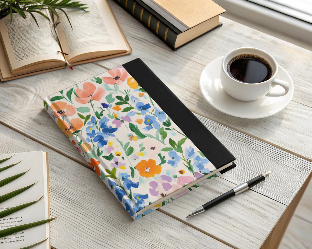 Floral Patterned Hardcover Journal Notebook Product