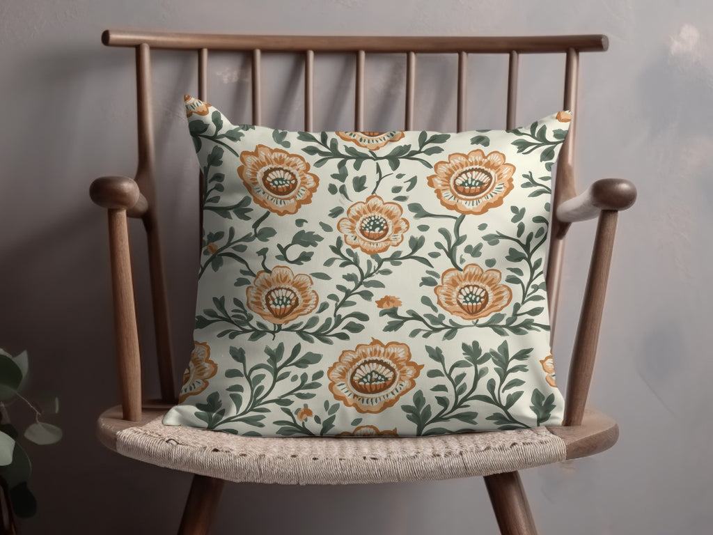 Floral Repeat Pattern for Fabrics Indian Motif Design - Moore and Mountain