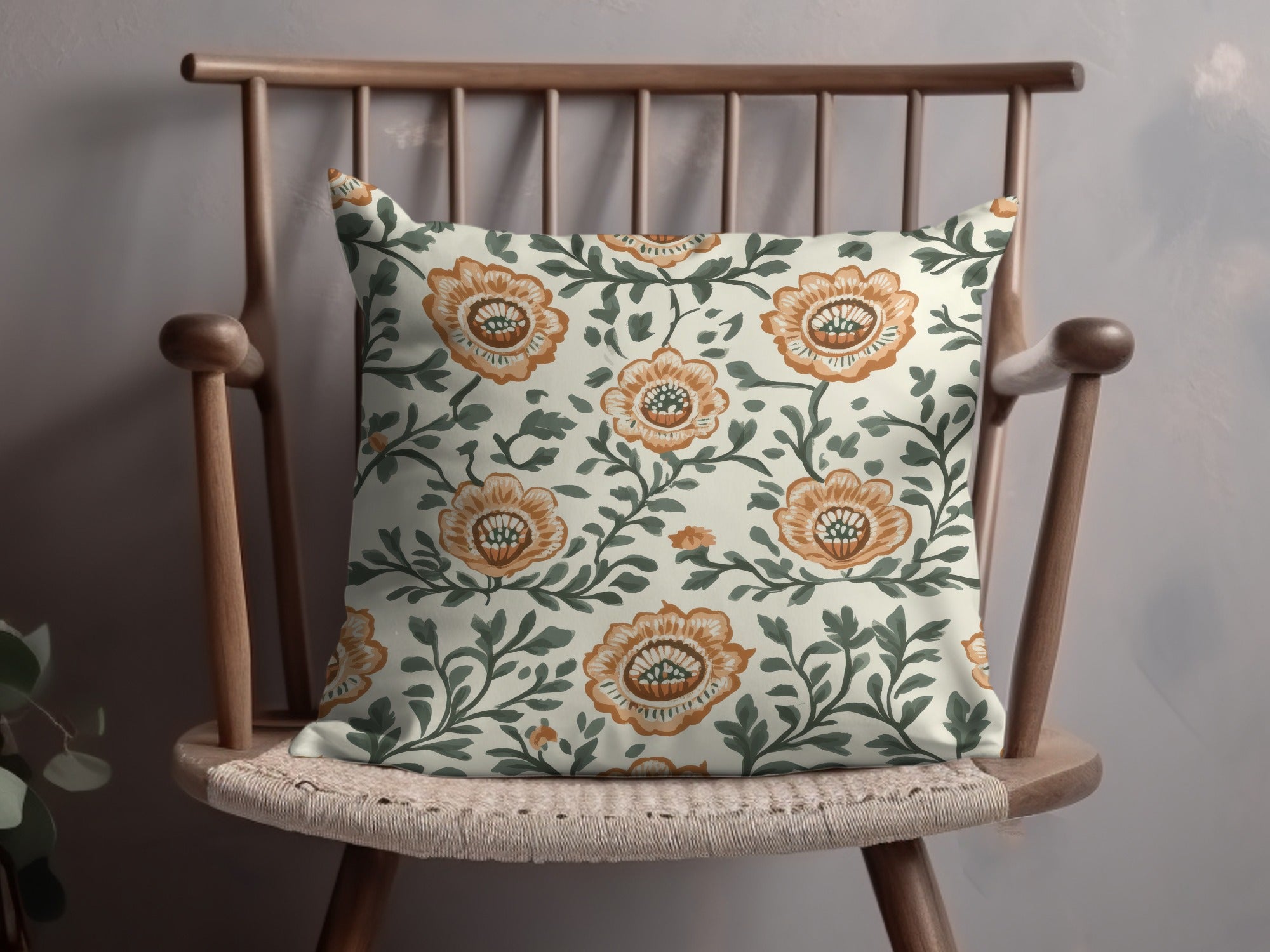 Floral Repeat Pattern for Fabrics Indian Motif Design - Moore and Mountain