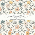 Floral Seamless Pattern, Digital Paper, Flower Design, Commercial Use, JPEG Files, Print On Demand, 12x12 inch, 2 Scales, Download - Moore and Mountain