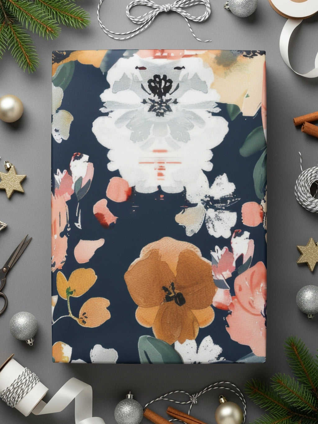 Floral Seamless Pattern Digital, Watercolor Flowers, Repeating Flower Background, Printable Design, Surface Pattern Design, Fabric Design - Moore and Mountain