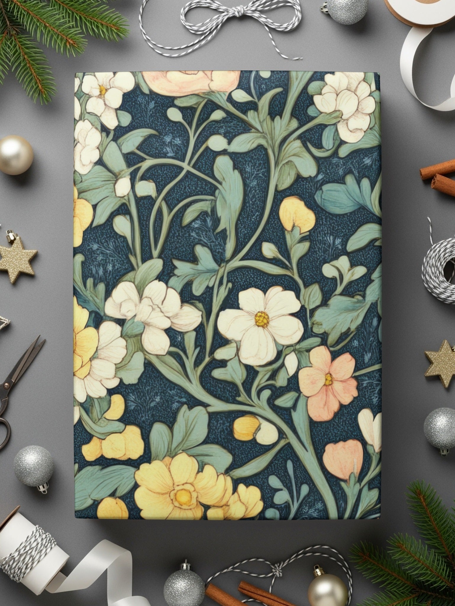 Floral Seamless Patterns, Digital Download, Flower Patterns, Floral Wallpaper, Surface Design, Floral Fabric, Repeating Pattern - Moore and Mountain