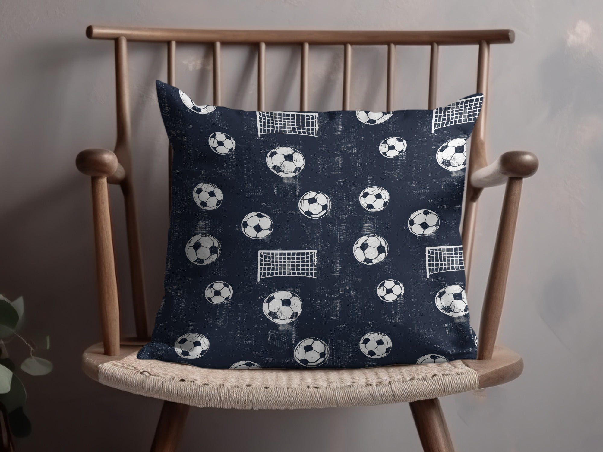 Football Digital Paper, Soccer Ball Seamless Pattern, Goal Digital Download, Sport JPEG Pattern, Scrapbook Background, Kids Pattern - Moore and Mountain