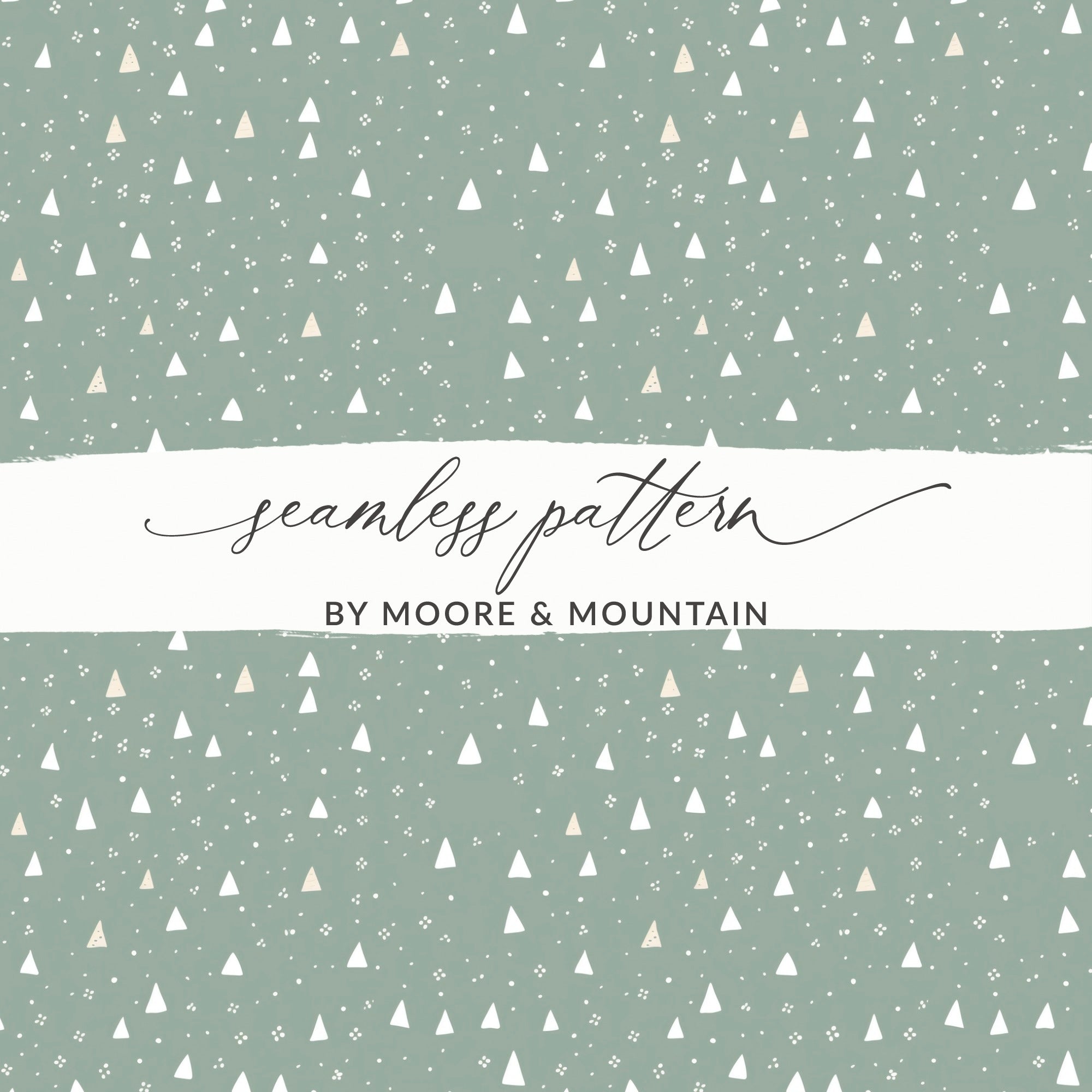 Seamless Pattern by Moore & Mountain Graphic Design