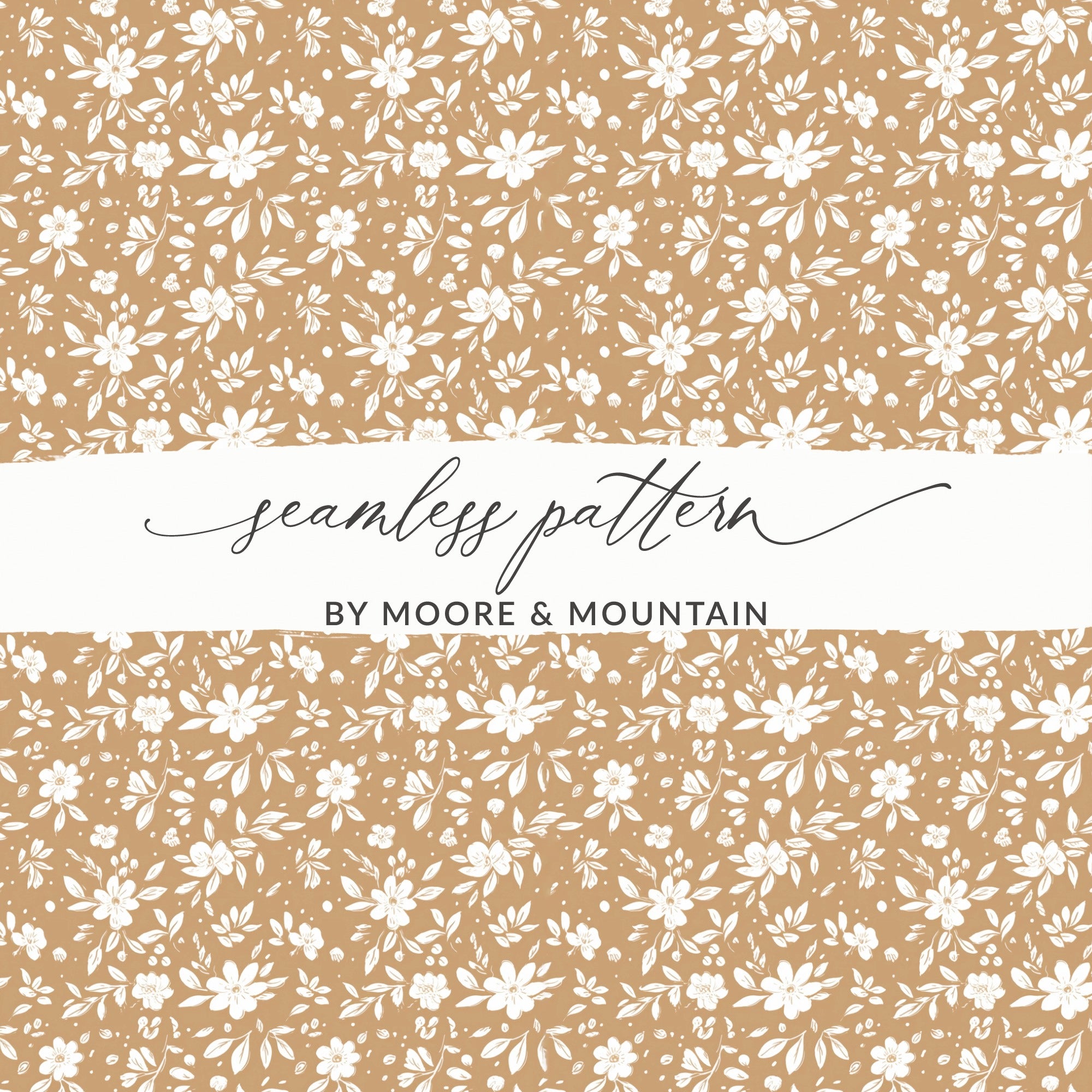 Floral Seamless Pattern Design by Moore and Mountain