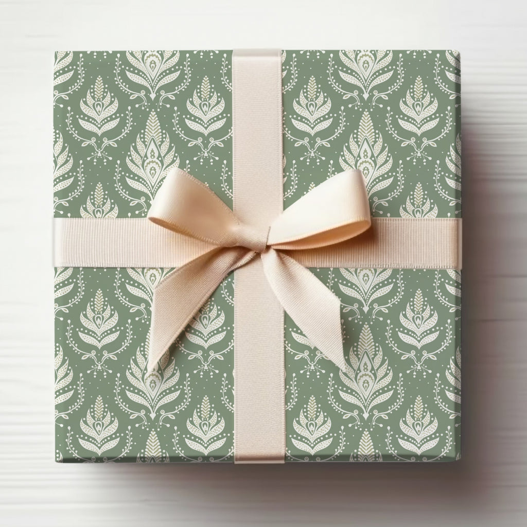 Elegant Gift Box with Decorative Pattern Design