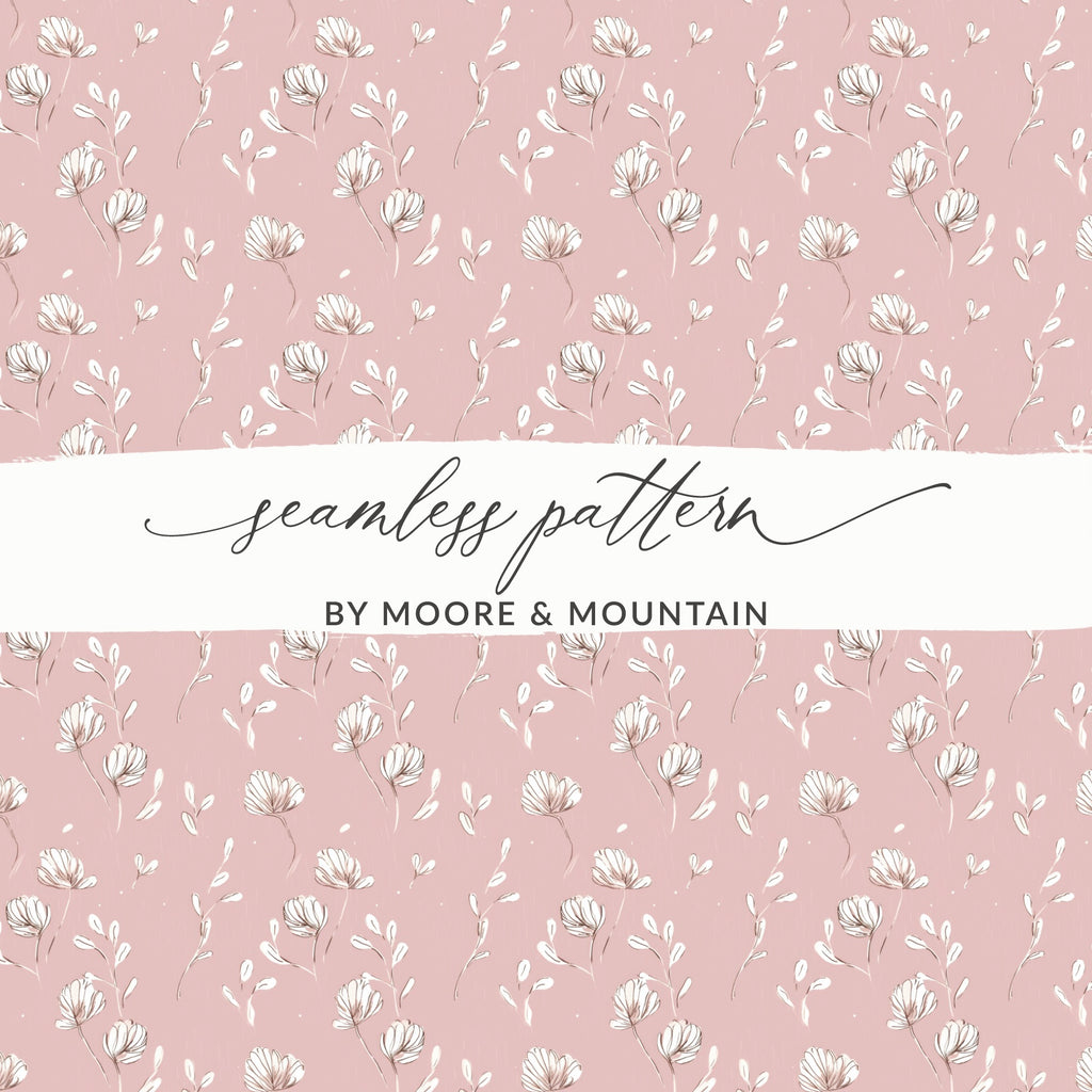 Seamless Floral Pattern by Moore & Mountain design
