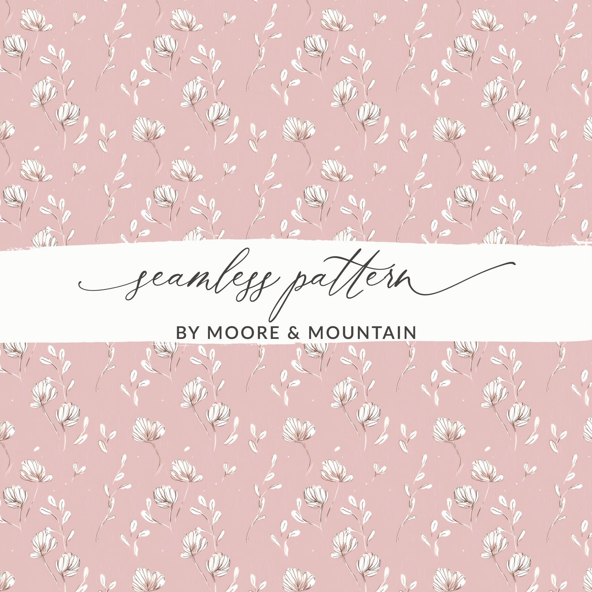 Seamless Floral Pattern by Moore & Mountain design