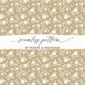Floral Seamless Pattern by Moore Mountain Design