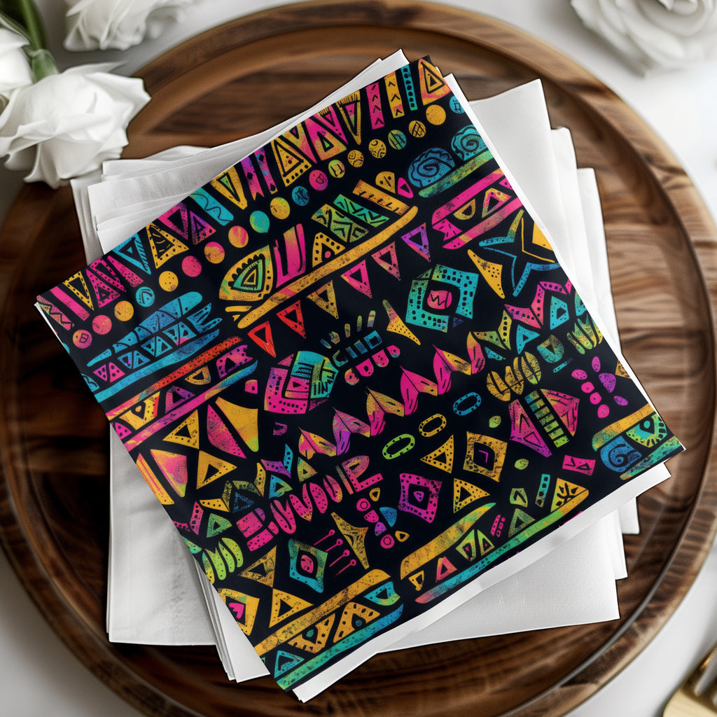 Colorful Geometric Pattern Print Home Decor Item